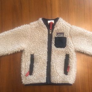Patagonia Baby Retro-X Fleece Jacket in Navy